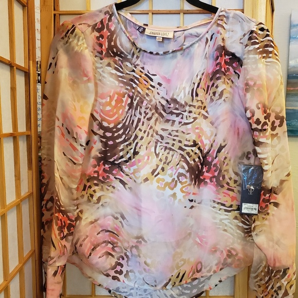 JLO blouse XS NEW - Picture 1 of 3
